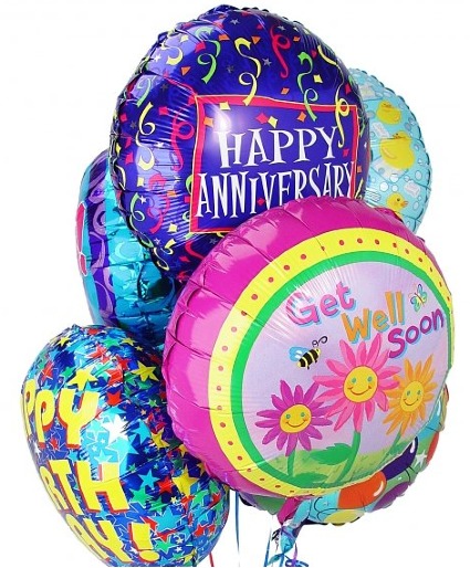  Balloons with Helium for all occasion 