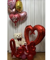 Balloons with love 