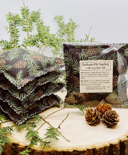 Balsam Fir Sachet With essential oils