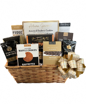 Bamboo Gourmet Gift Basket 