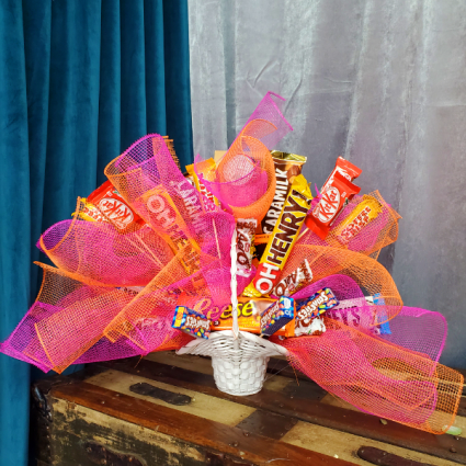 Barbie Doll Candy Bouquet