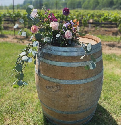 Barrel Centrepiece 