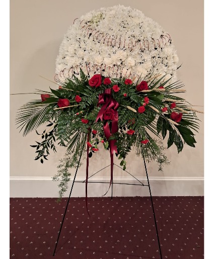 Baseball Funeral Stand