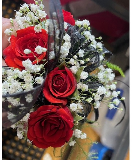 Basic Red Corsage Corsage