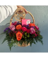 Basket Flowers Basket