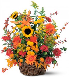 Basket Full of Autumn The Best Seasonal Blooms in Gainesville, FL | PRANGE'S FLORIST