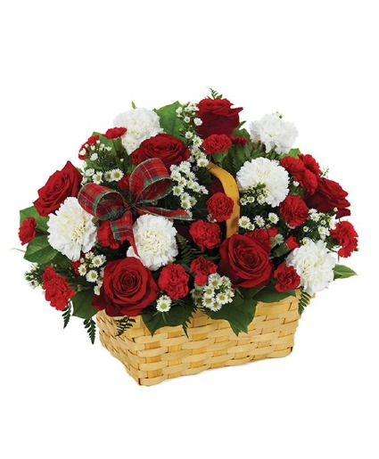 Basket Full Of Holiday Cheer Sympathy