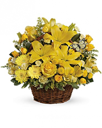 basket full of wishes fall/ anytime in Berkley, MI | DYNASTY FLOWERS & GIFTS