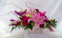 Basket of Beauty Basket Arrangement