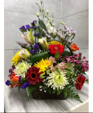 Basket of Blooms Basket