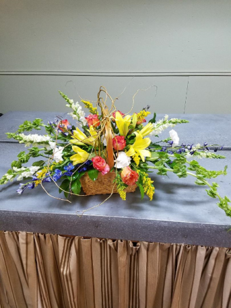 Basket of blooms Basket design