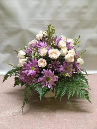 Basket of Blooms fresh arrangement