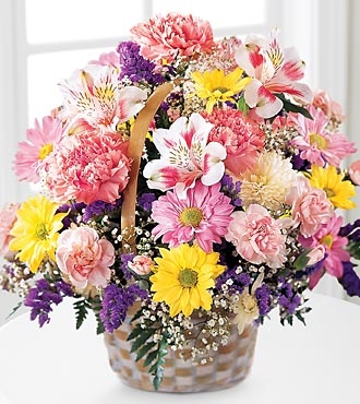 BASKET OF CHEER ALL OCCASION FLOWERS