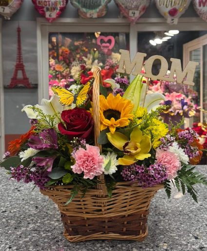Basket of flowers