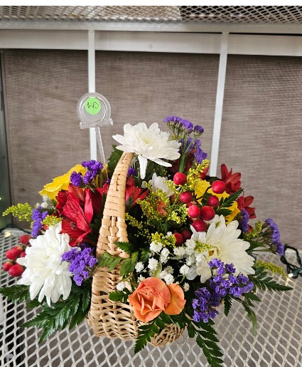 Basket of Flowers Fresh