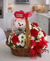 Basket Of Kisses Floral Design