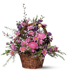 Basket of Lavender Blooms  in Presque Isle, ME | COOK FLORIST, INC.