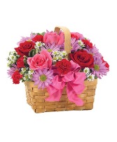 Basket Of Love Floral Arrangement