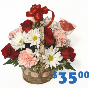 Basket of Love Fresh Cut & Chocolate