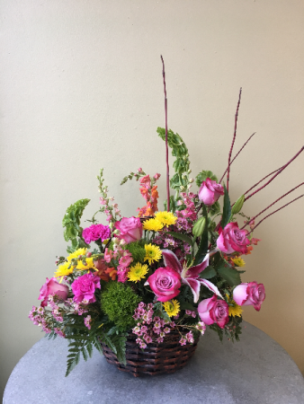 Basket of Memories  in La Grande, OR | FITZGERALD FLOWERS