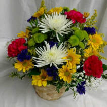 Assorted Flower Basket *Flowers may vary