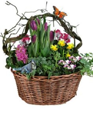 basket of spring  Easter 