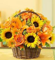 Sun Basket Floral Arrangement