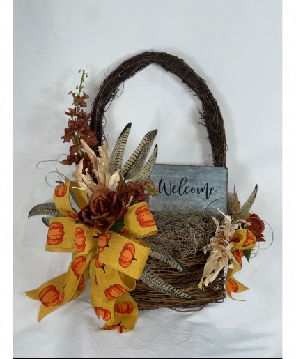 Basket Wreath  