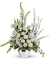 BASKET/POT 8 FUNERAL PC GOOD FOR FUNERAL AND MEMORIAL SERVICES 