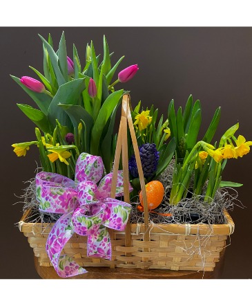Baskets Of Blooming  in Hellertown, PA | PONDELEK'S FLORIST