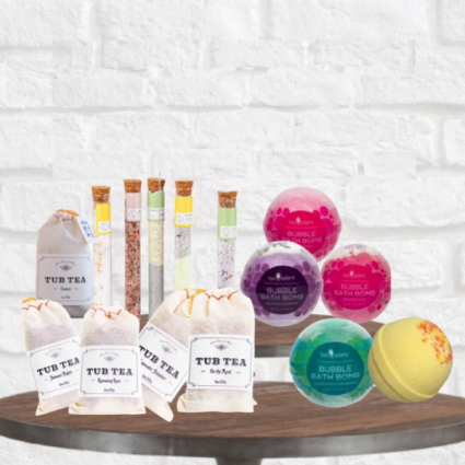 Bath-Sister Spa, Tub Tea, Bath Salt