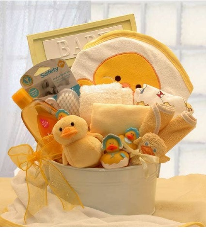 Bath Time For Baby Gift Basket 