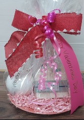Bath Valentines Gift Basket