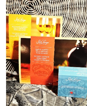 BC SMOKED SALMON $17.99 100 gr Maple Glazed OR Ice Wine Glazed
