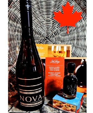FROM COAST TO COAST NS WINE AND BC SMOKED SALMON