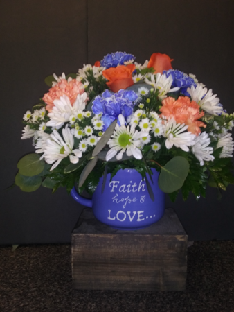 Be Blessed XL Mug Bouquet