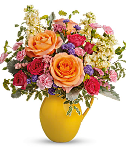 BE BRIGHT BOUQUET Vase Arrangement