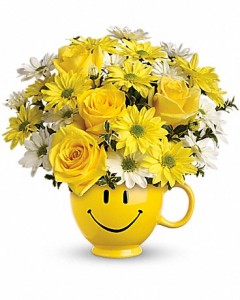 Be Happy Bouquet Arrangement