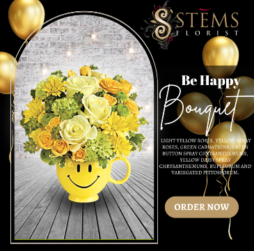 Be Happy Bouquet  in Vacaville, CA | Stems Florist