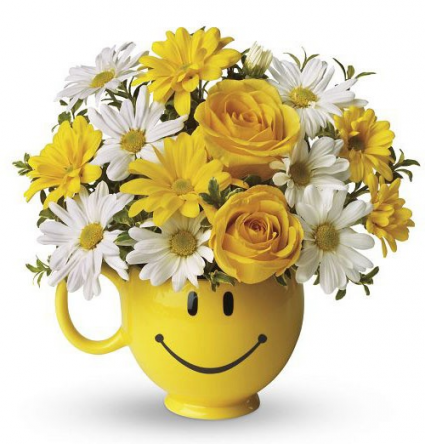 Be Happy® Bouquet with Roses Arrangement