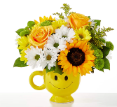 Be Happy Ceramic Mug