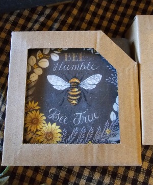 Be humble and true coaster set Gift items house and home
