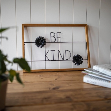 Be Kind Wall Decor in Richland, WA | ARLENE'S FLOWERS AND GIFTS