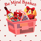 Be Mine Basket Gift Basket