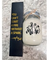 Be Mine Candle w/ USB Lighter Sea Salt Serenity