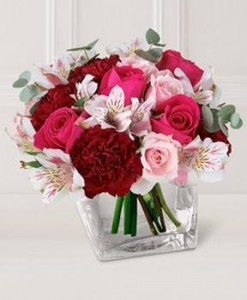 Be Mine Valentine Flower Bouquet