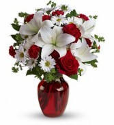 Be My Love Bouquet Roses & Lilies