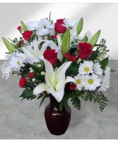 Be My Love                       T128-2 Vase Arrangement 