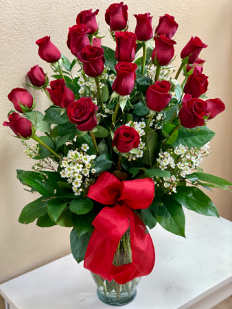 Be My Valentine 24 Red Roses