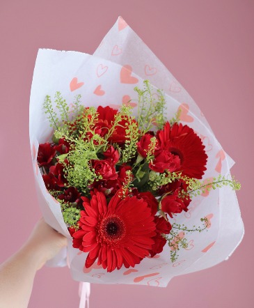 Be My Valentine (Red) Bouquet in Trenton, ON | Designs by Alexis Rose